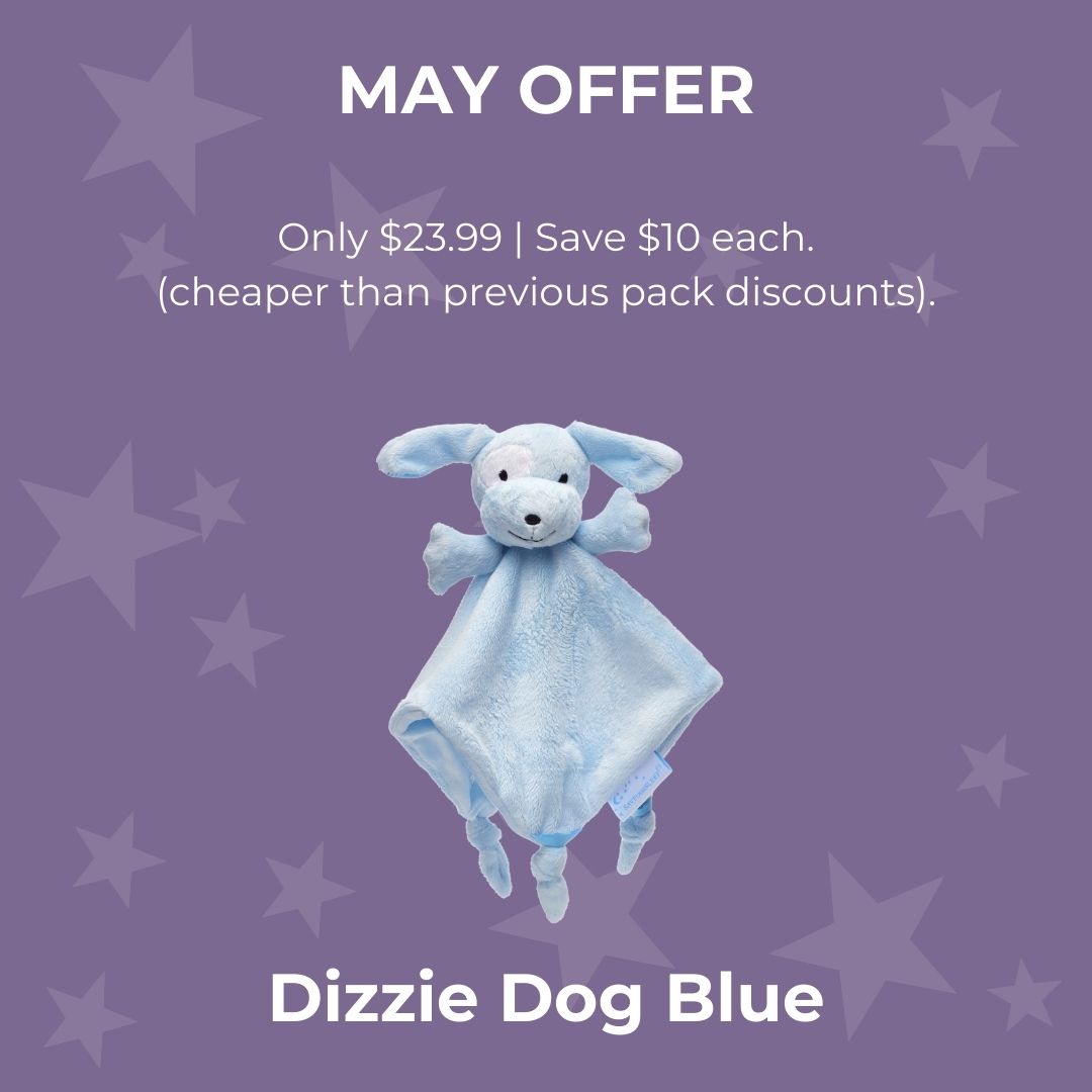 Dizzie Dog Blue Comforter (2019 production)
